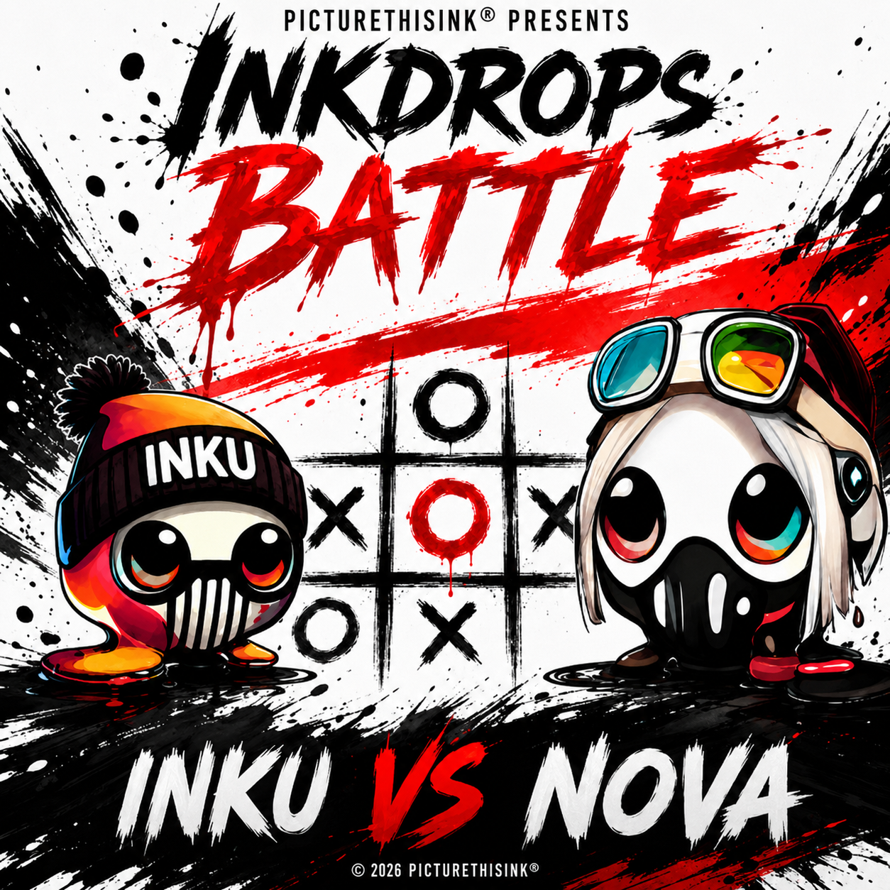 InkDrops Battle: Inku vs Nova